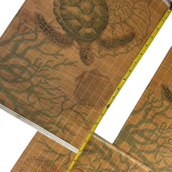 vintage sea turtle bamboo hawaiian place mats Set Of 5 - Picture 9 of 10